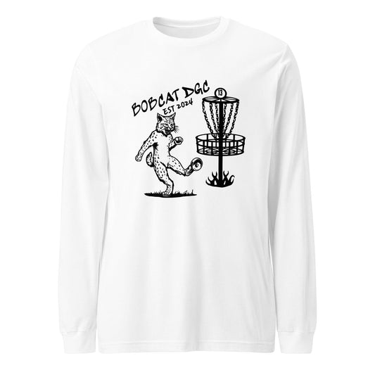 Performance | Long Sleeve Tee | Bobcat DGC | Predator Disc Golf Logo