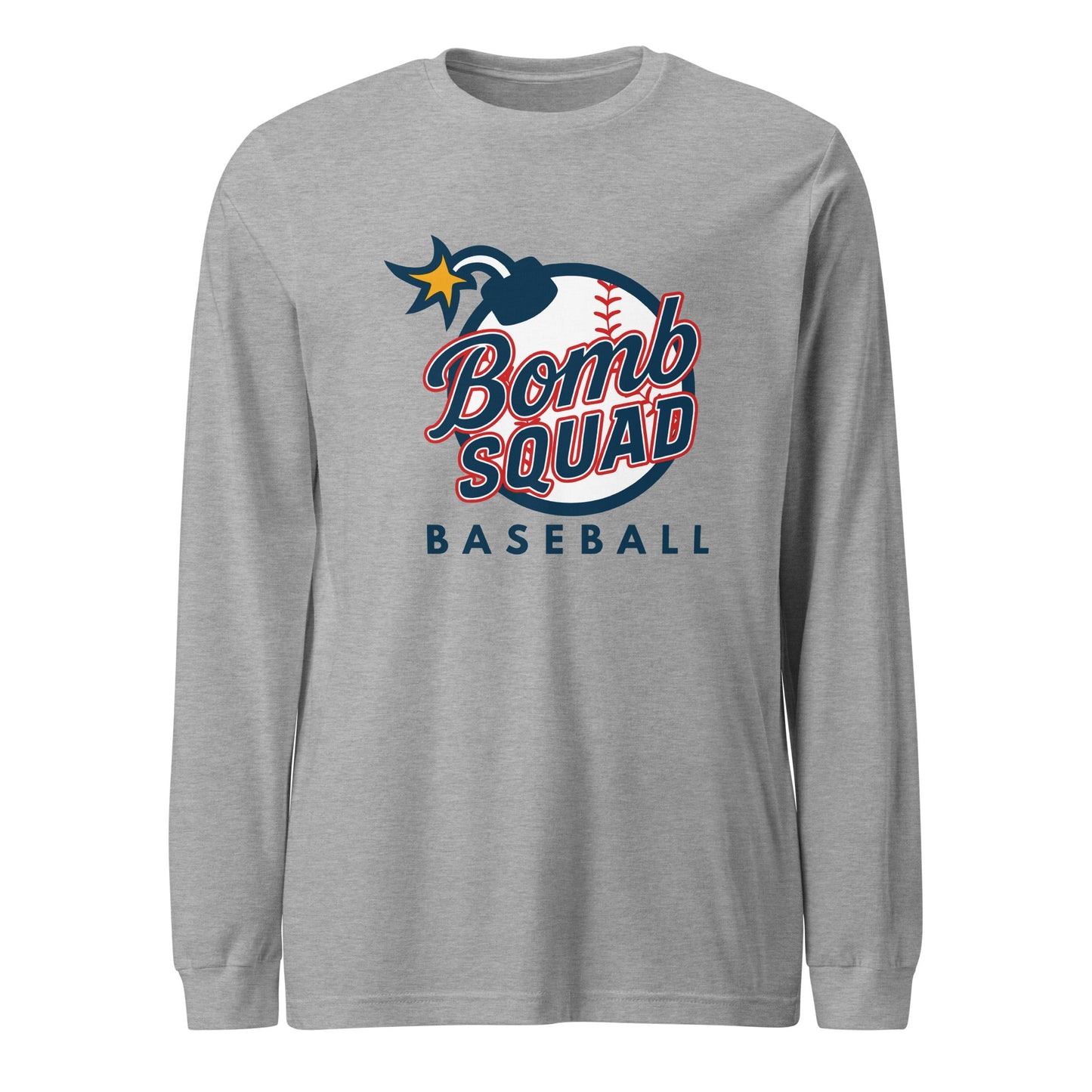 Performance | Long Sleeve Tee | Bomb Squad Baseball | Alt Logo