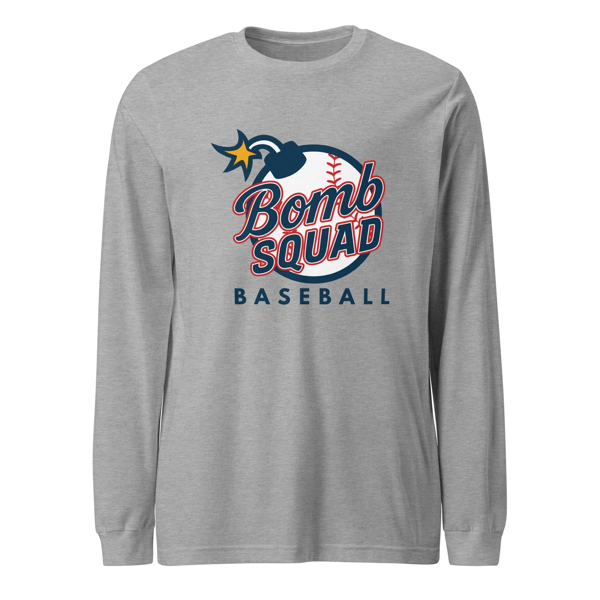 Performance | Long Sleeve Tee | Bomb Squad Baseball | Alt Logo