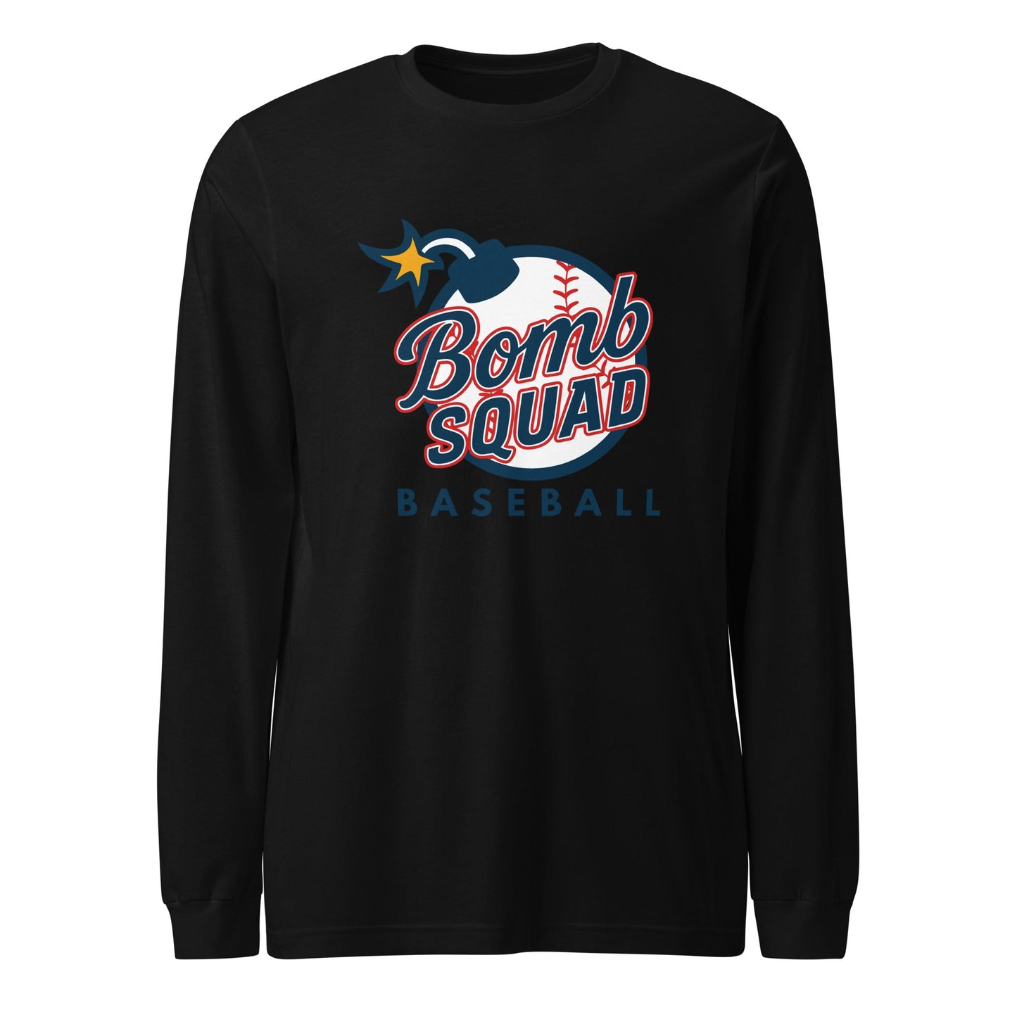 Performance | Long Sleeve Tee | Bomb Squad Baseball | Alt Logo