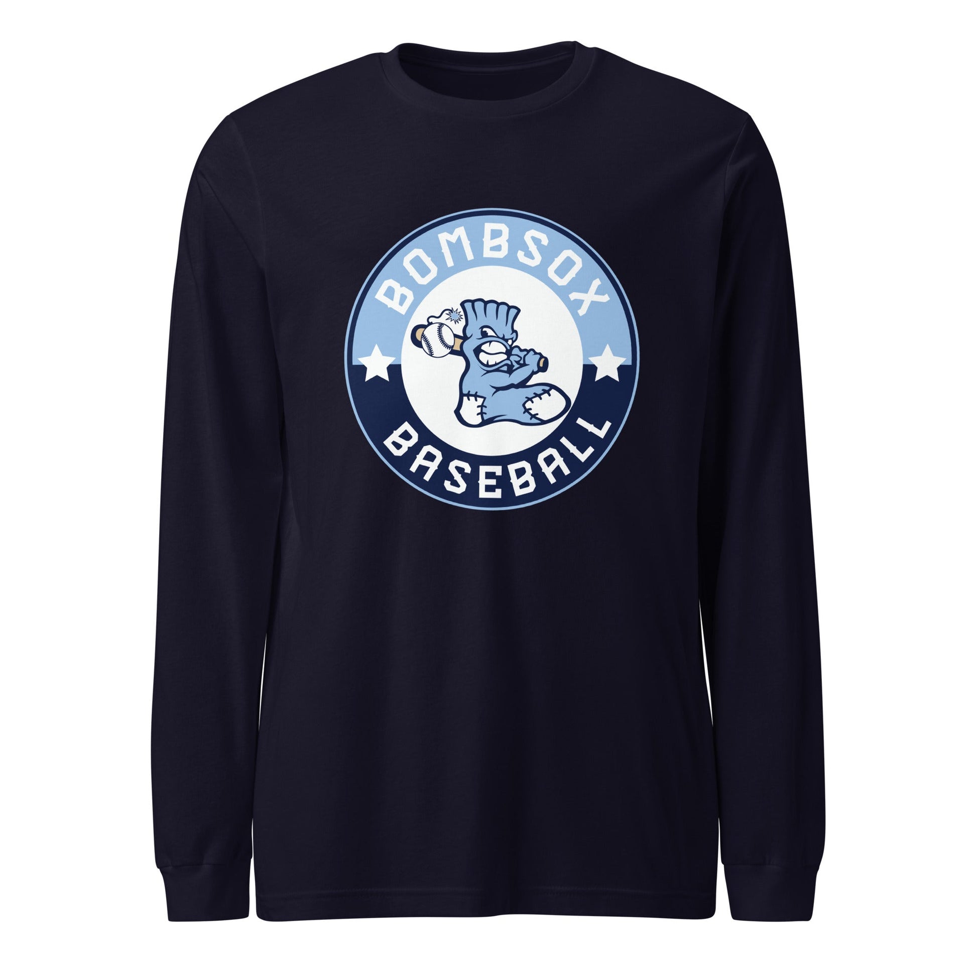 Performance | Long Sleeve Tee | BombSox Baseball | Badge Logo