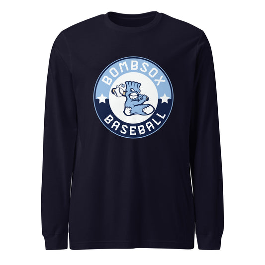 Performance | Long Sleeve Tee | BombSox Baseball | Badge Logo