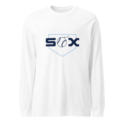 Performance | Long Sleeve Tee | BombSox Baseball | Crest Logo
