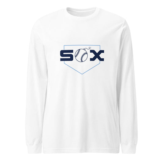 Performance | Long Sleeve Tee | BombSox Baseball | Crest Logo