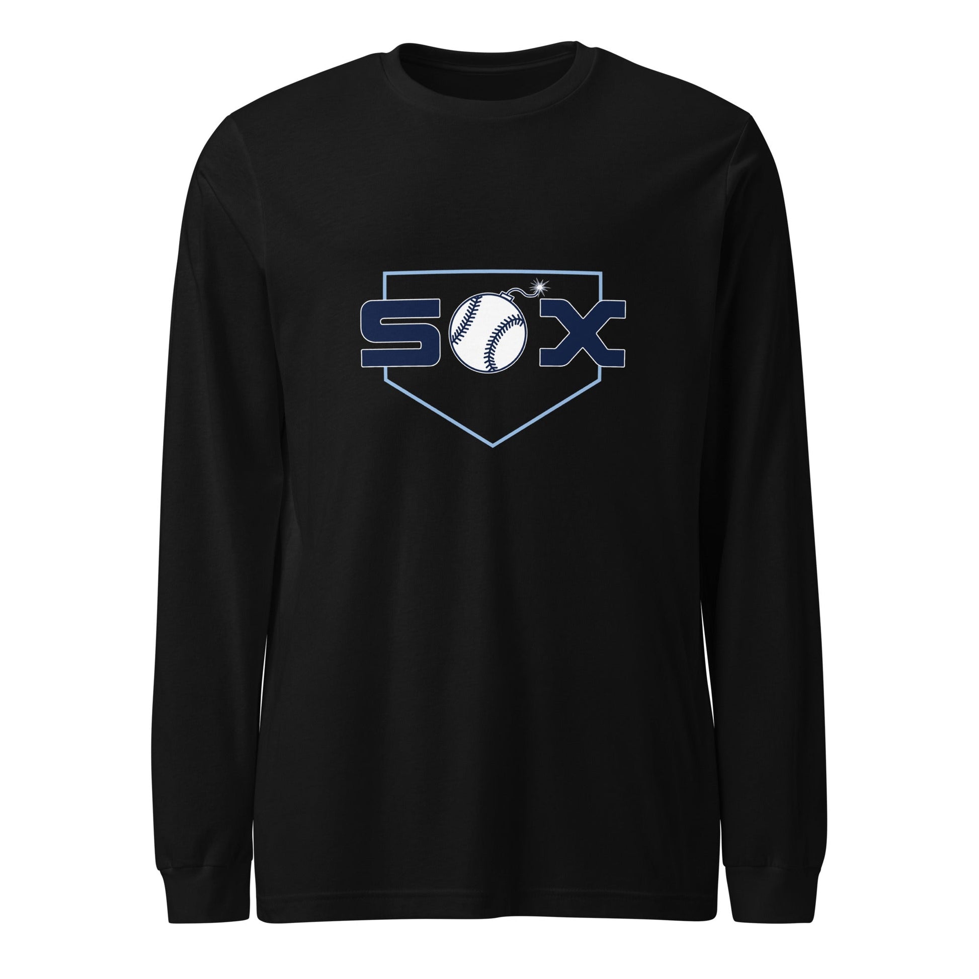 Performance | Long Sleeve Tee | BombSox Baseball | Crest Logo