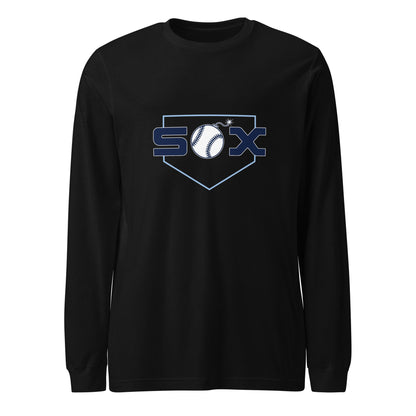 Performance | Long Sleeve Tee | BombSox Baseball | Crest Logo