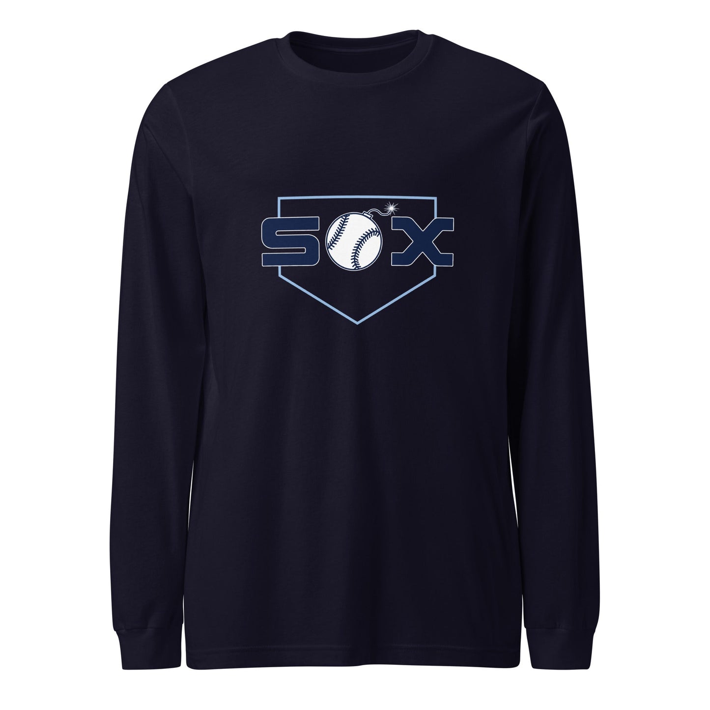 Performance | Long Sleeve Tee | BombSox Baseball | Crest Logo