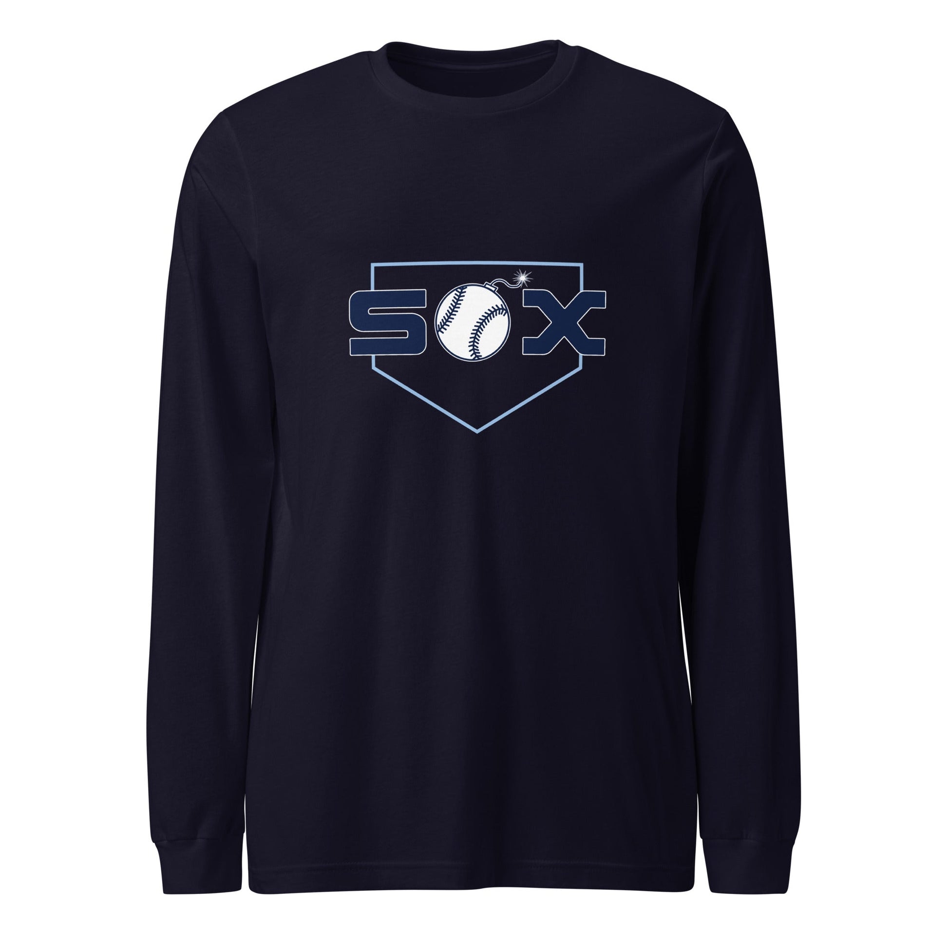 Performance | Long Sleeve Tee | BombSox Baseball | Crest Logo