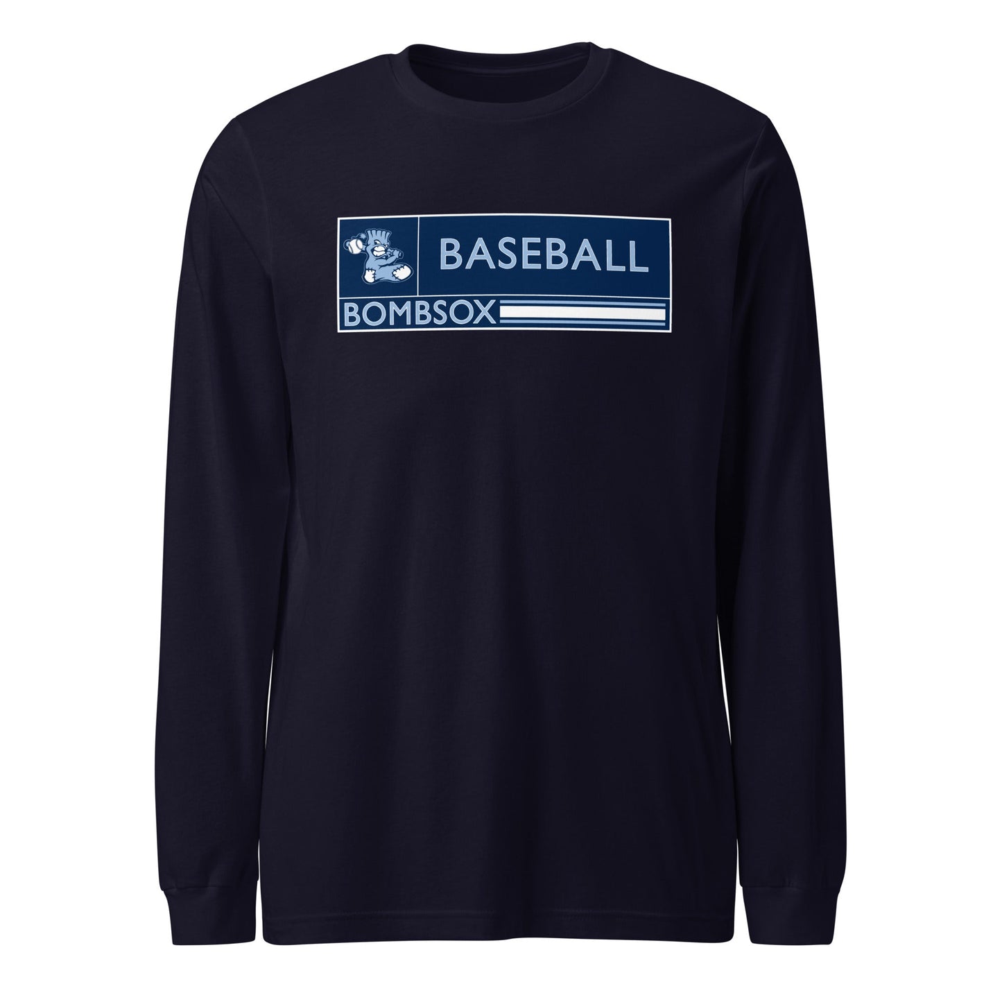 Performance | Long Sleeve Tee | BombSox Baseball | Mark Logo