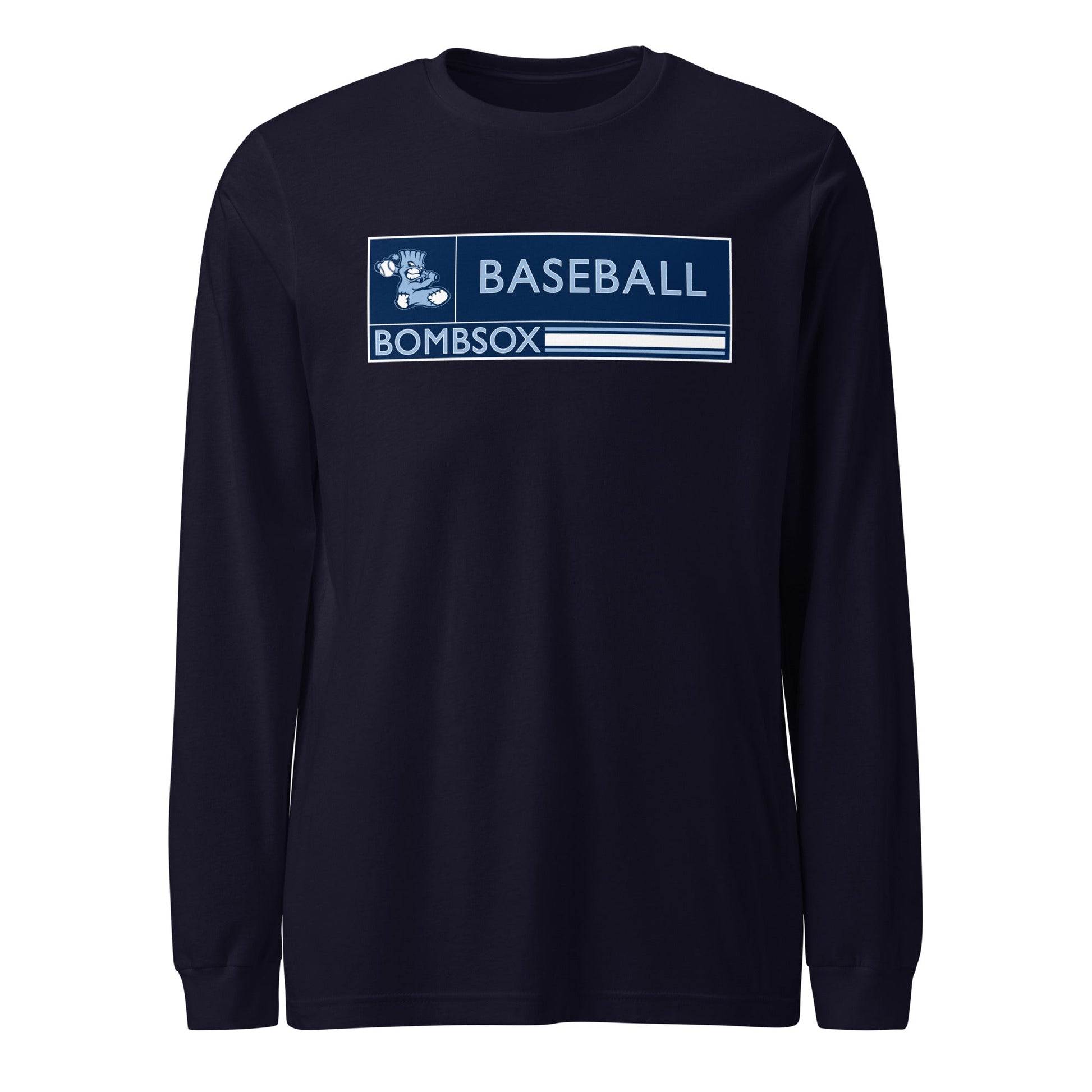 Performance | Long Sleeve Tee | BombSox Baseball | Mark Logo