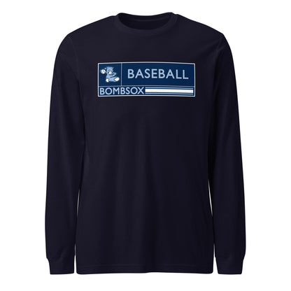 Performance | Long Sleeve Tee | BombSox Baseball | Mark Logo