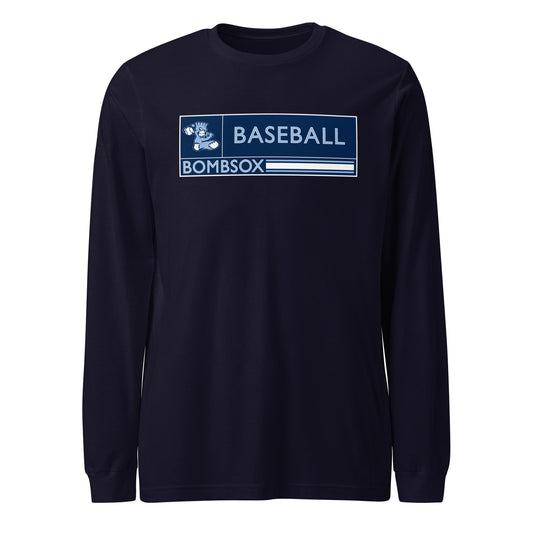 Performance | Long Sleeve Tee | BombSox Baseball | Mark Logo