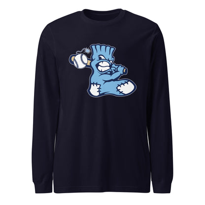 Performance | Long Sleeve Tee | BombSox Baseball | Mascot Logo