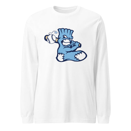 Performance | Long Sleeve Tee | BombSox Baseball | Mascot Logo