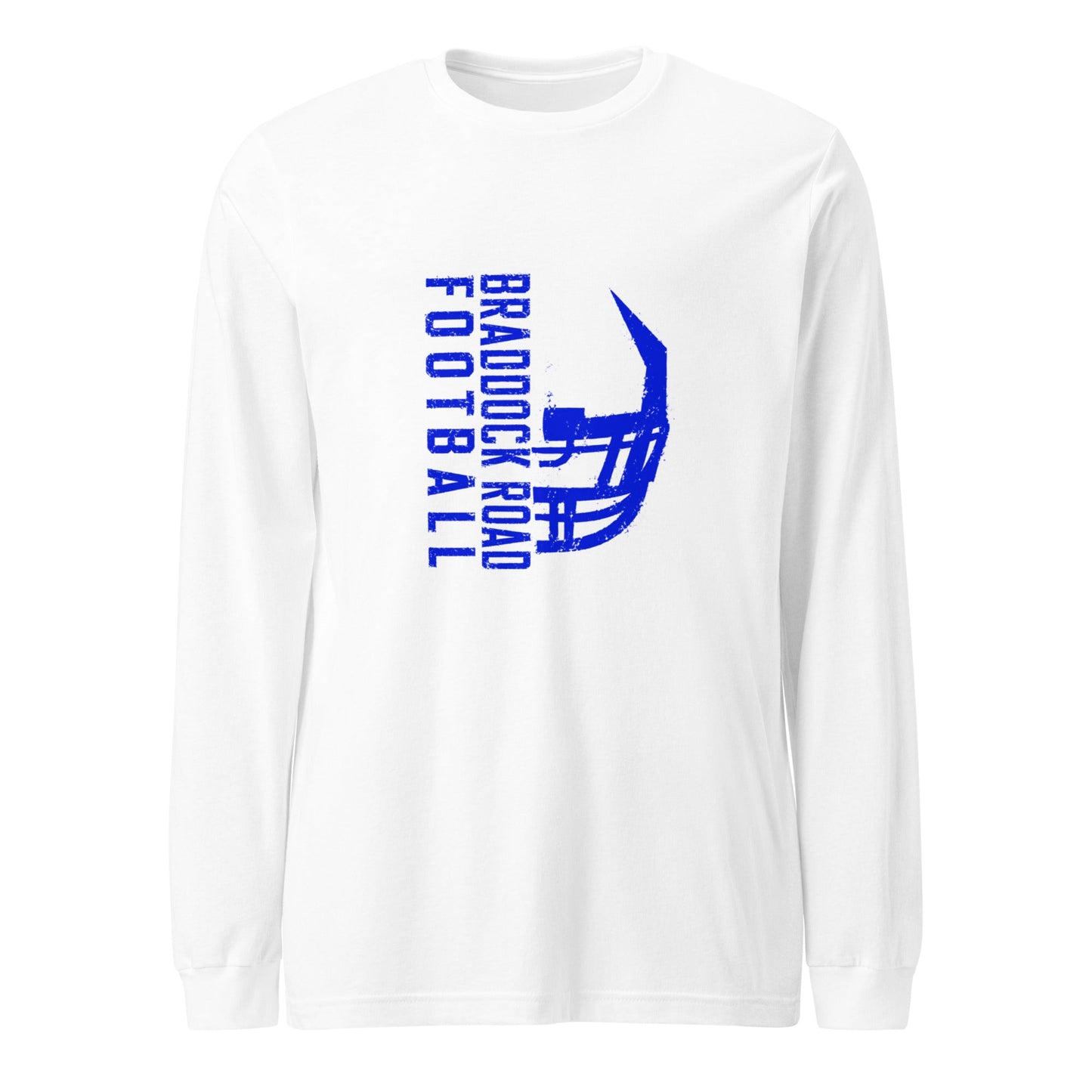Performance | Long Sleeve Tee | Braddock Road Football | Sideline Vertical Logo