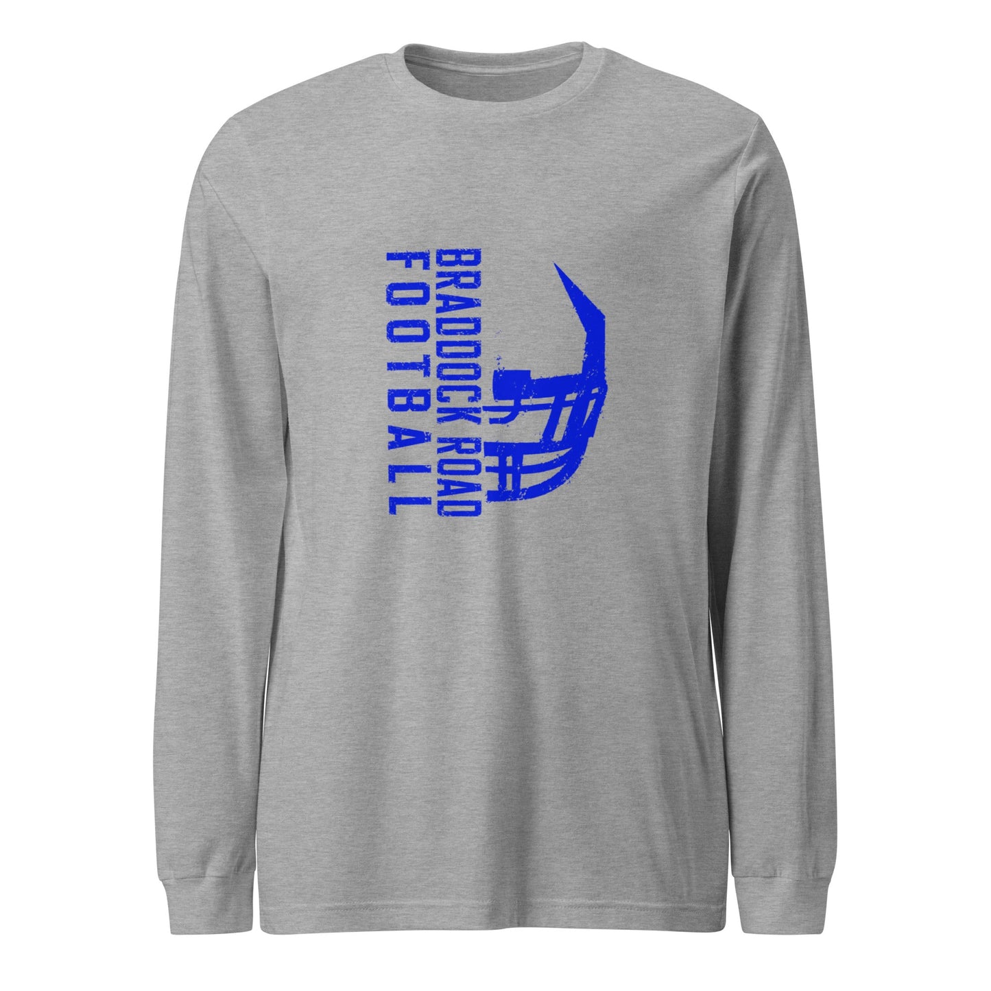 Performance | Long Sleeve Tee | Braddock Road Football | Sideline Vertical Logo