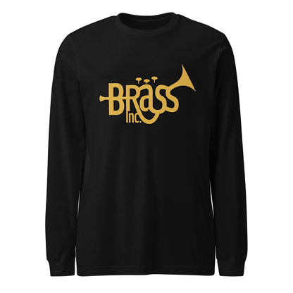 Performance | Long Sleeve Tee | Brass Inc. | Emblem Logo