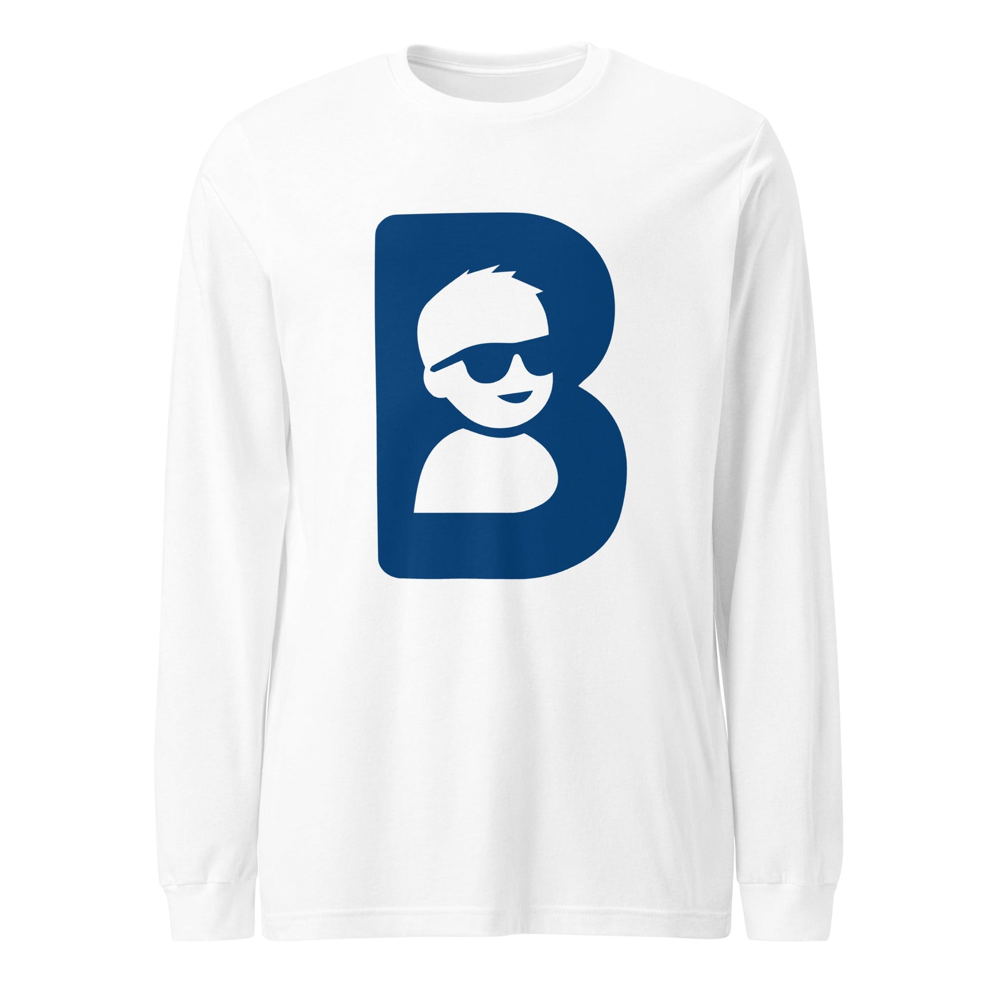 Performance | Long Sleeve Tee | Brave Like Ben | Blue Maverick Logo