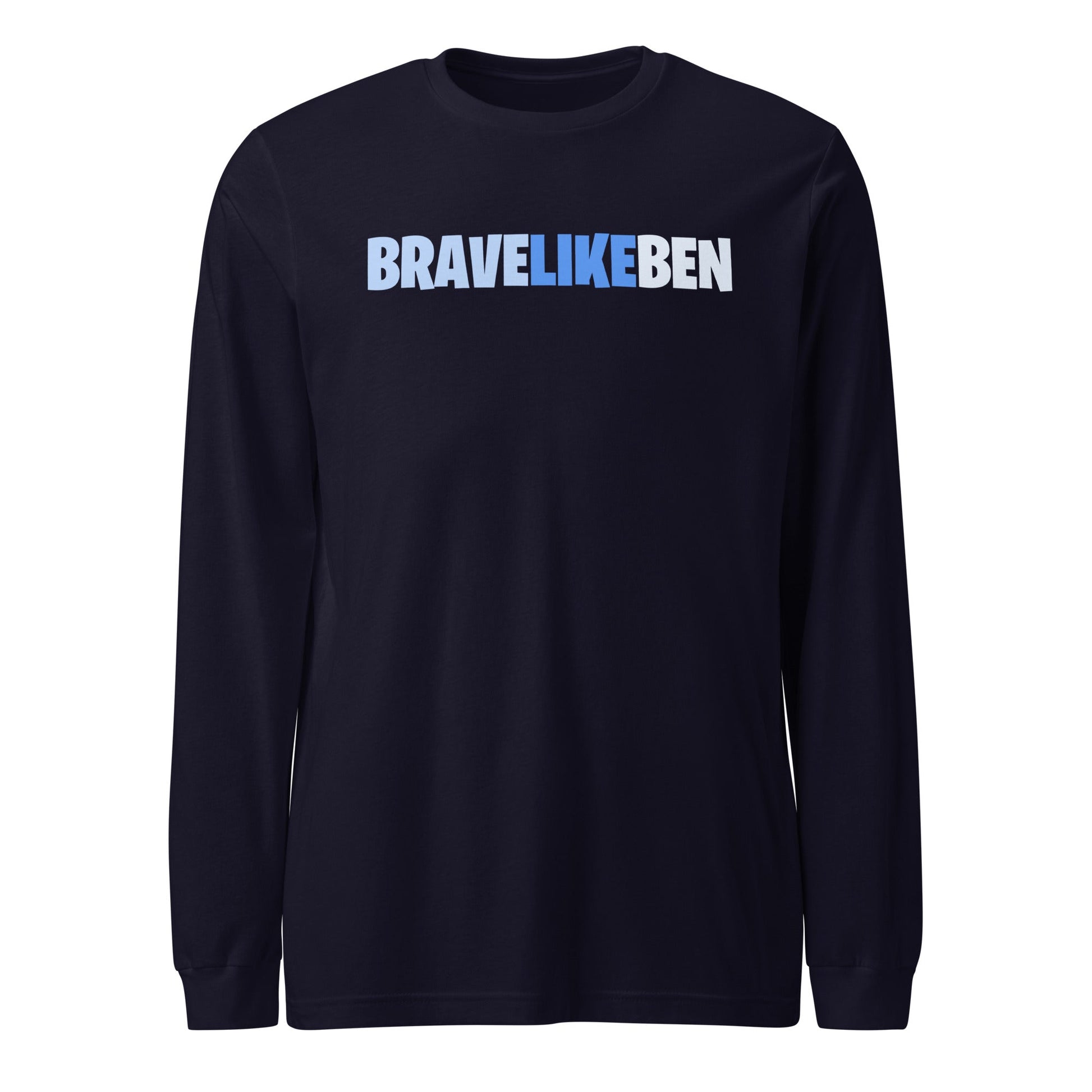 Performance | Long Sleeve Tee | Brave Like Ben | Script Logo
