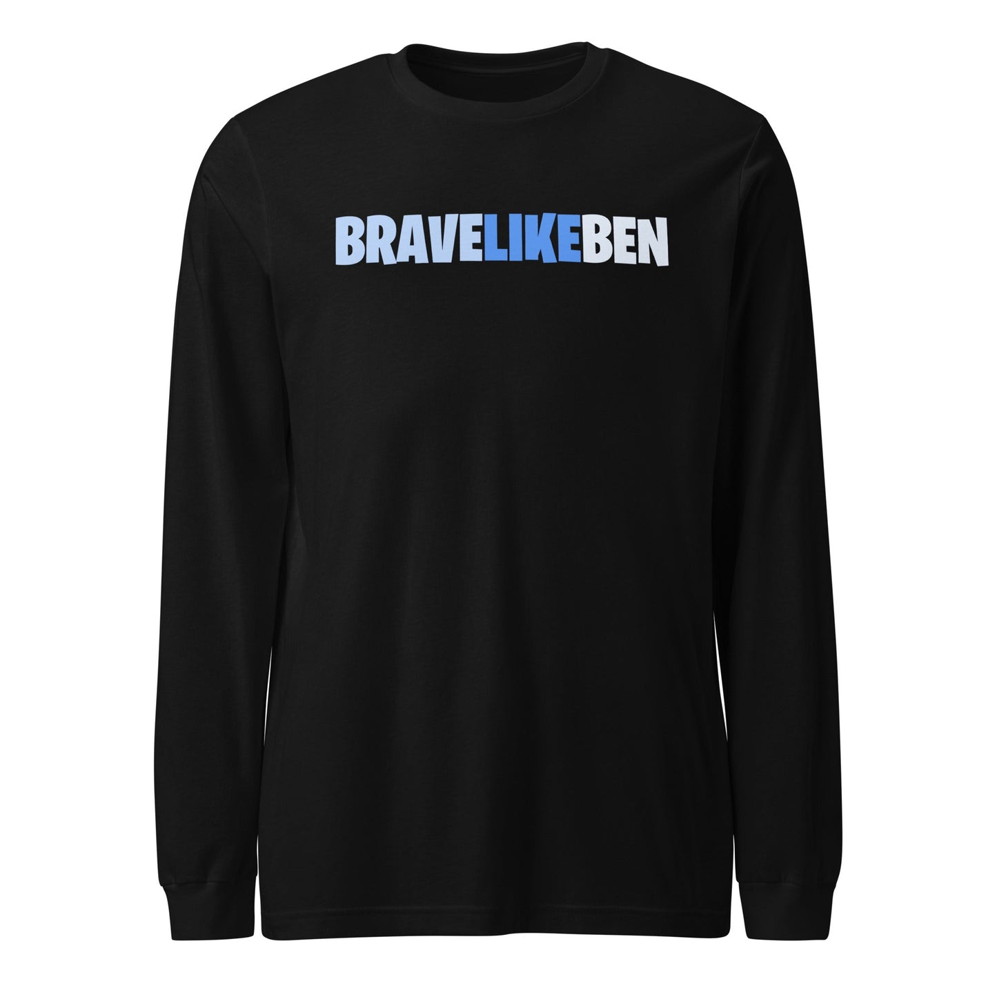 Performance | Long Sleeve Tee | Brave Like Ben | Script Logo
