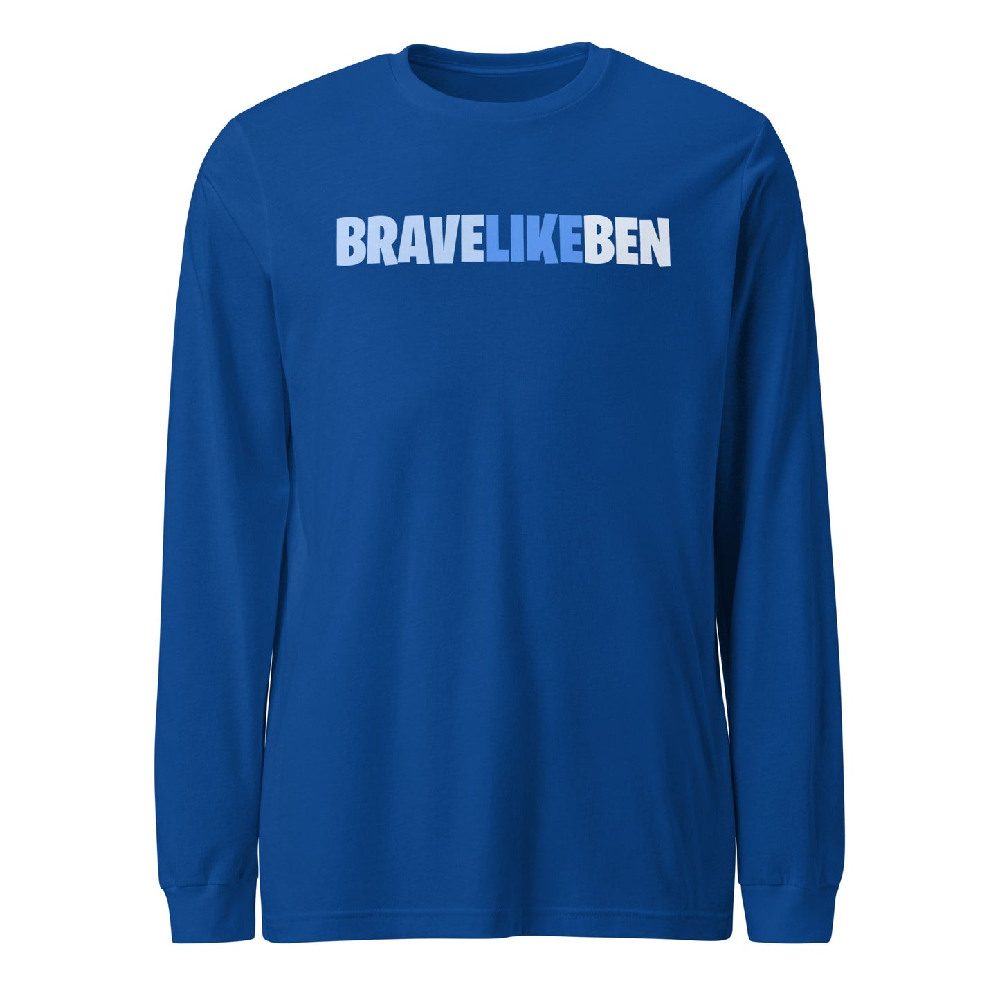 Performance | Long Sleeve Tee | Brave Like Ben | Script Logo
