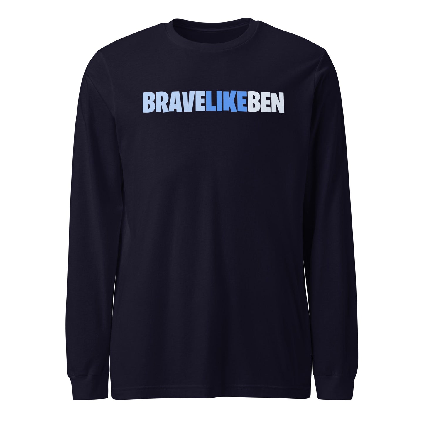 Performance | Long Sleeve Tee | Brave Like Ben | Script Logo