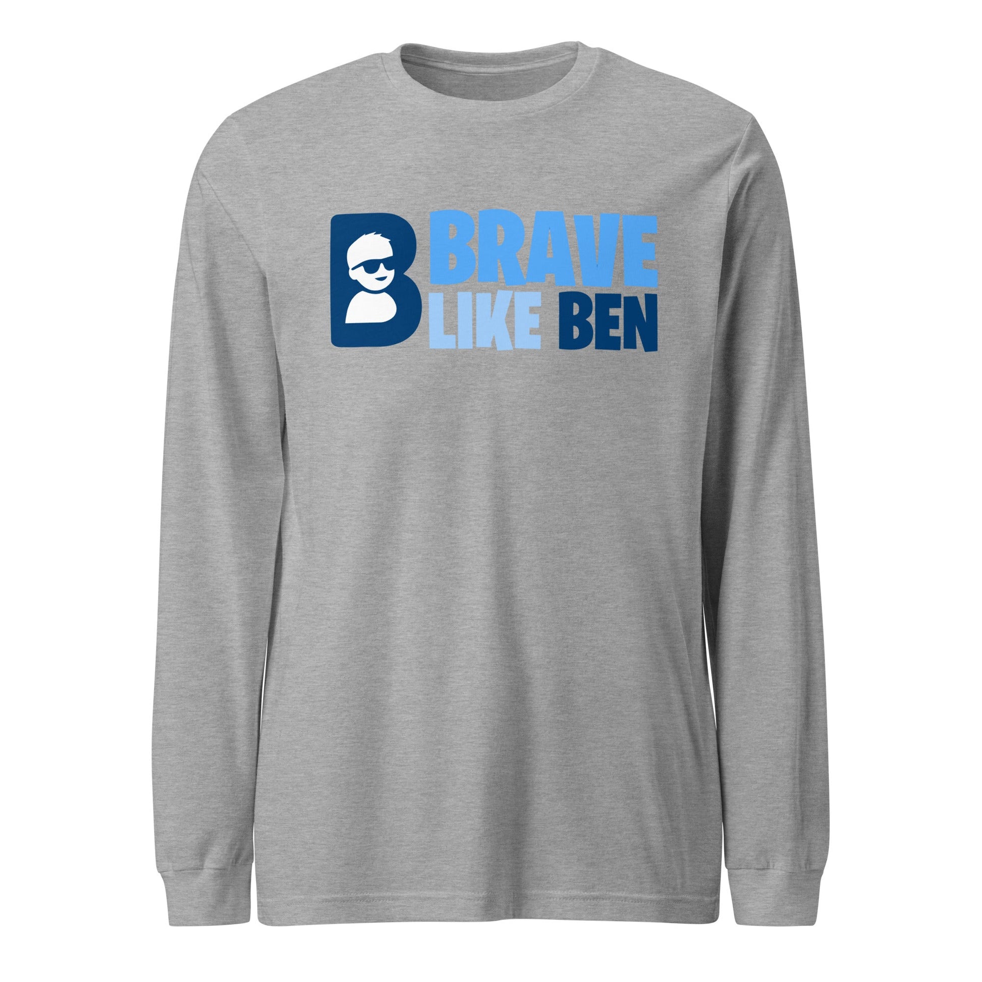 Performance | Long Sleeve Tee | Brave Like Ben | Vanguard Logo