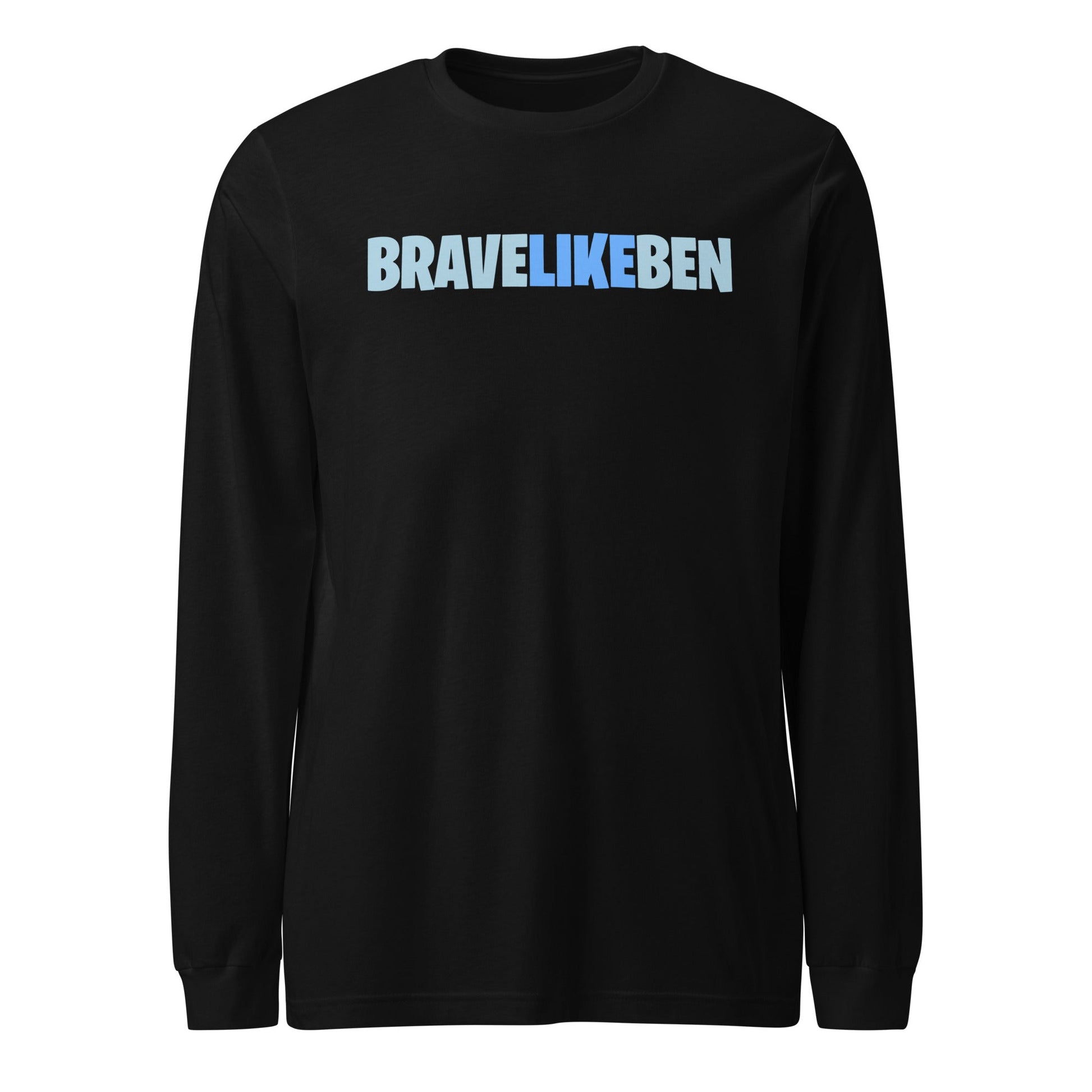 Performance | Long Sleeve Tee | Brave Like Ben | Wordmark Logo