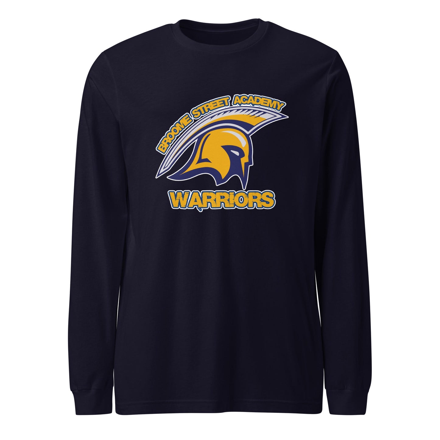 Performance | Long Sleeve Tee | Broome Street Academy | Helmet Logo