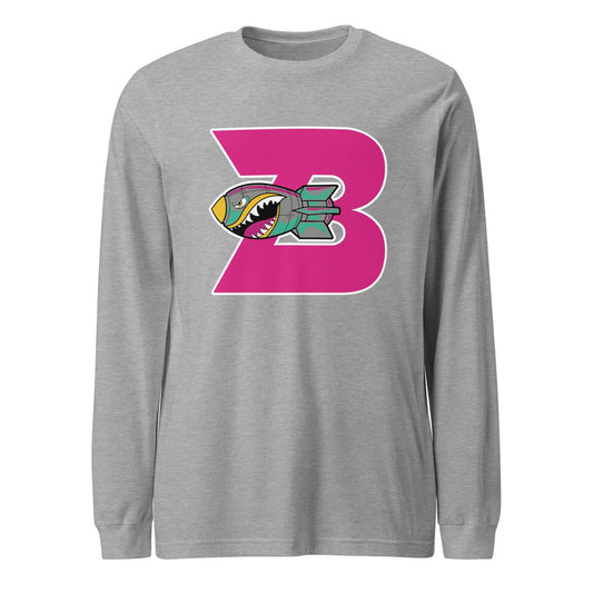 Performance | Long Sleeve Tee | Buffalo Bomb Squad | Pink B