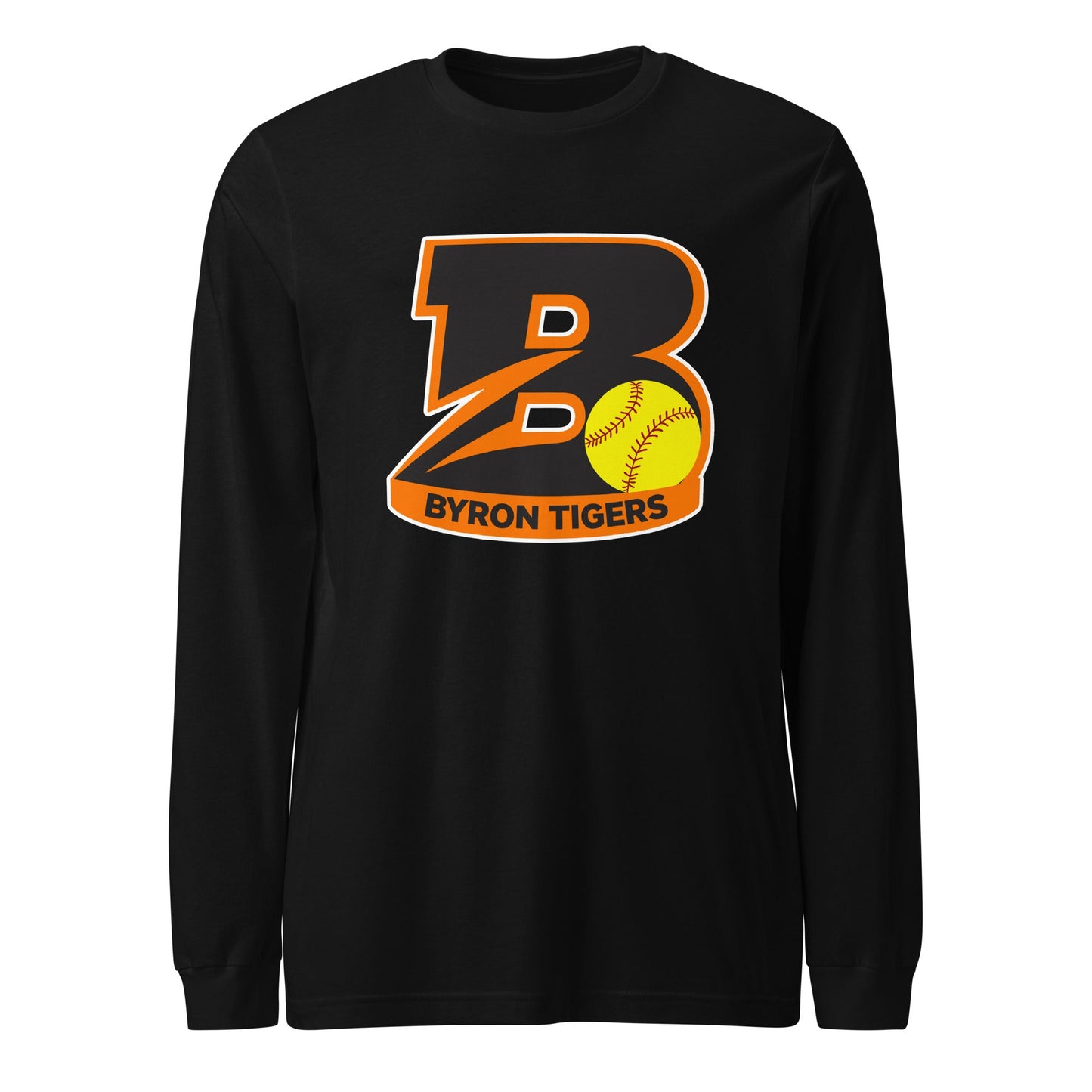 Performance | Long Sleeve Tee | Byron High School Softball | Softball Logo