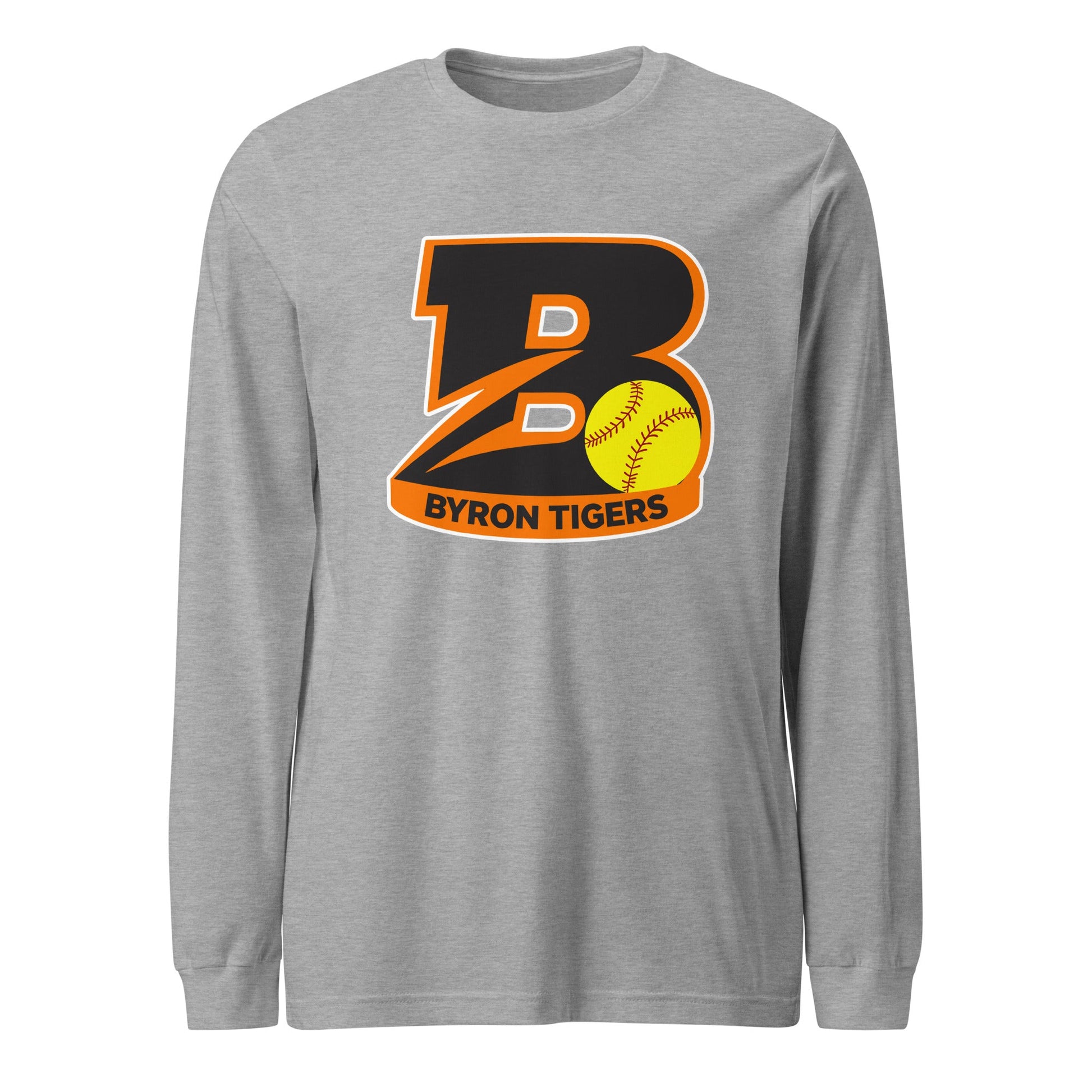 Performance | Long Sleeve Tee | Byron High School Softball | Softball Logo