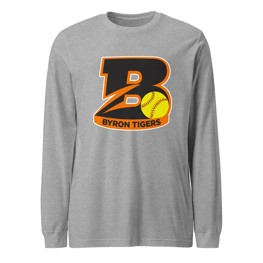 Performance | Long Sleeve Tee | Byron High School Softball | Softball Logo