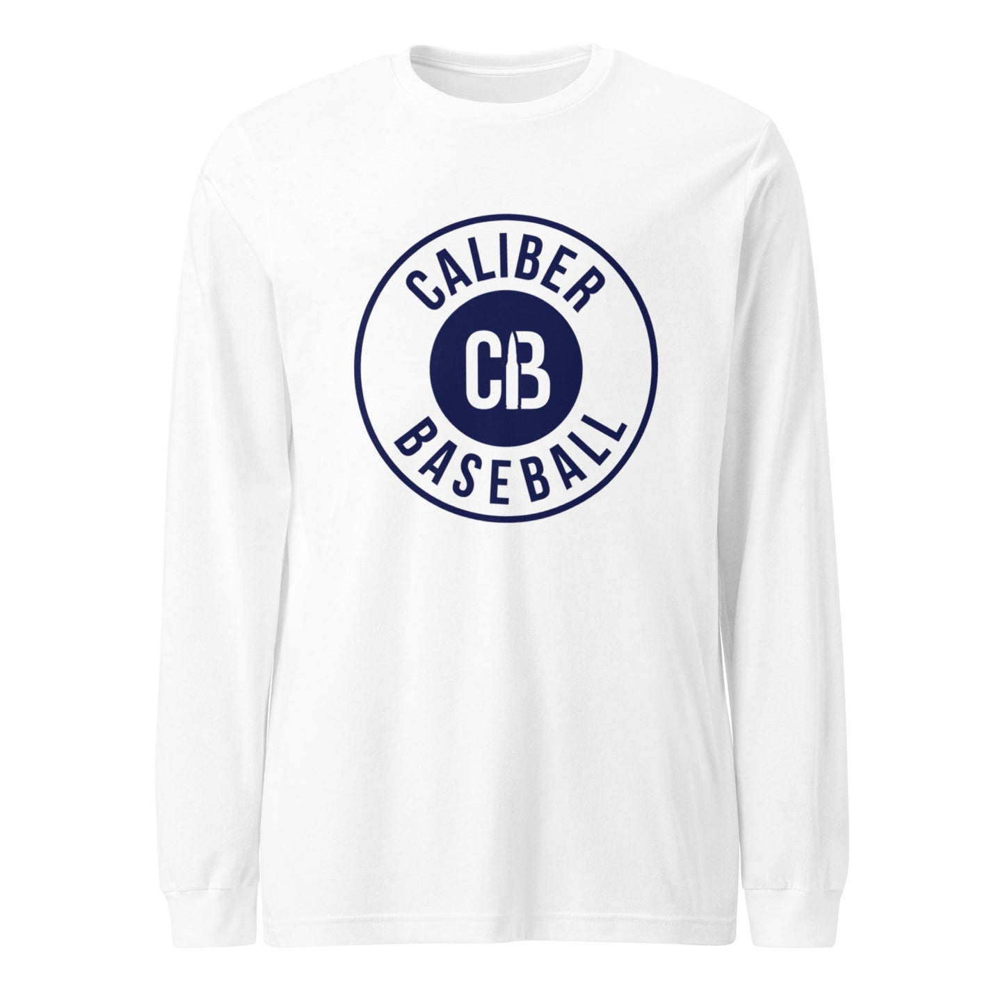 Performance | Long Sleeve Tee | Caliber Baseball | Badge Logo