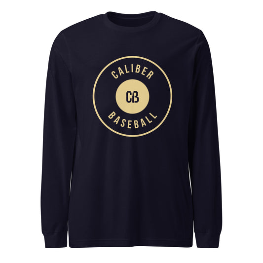 Performance | Long Sleeve Tee | Caliber Baseball | Crest Logo