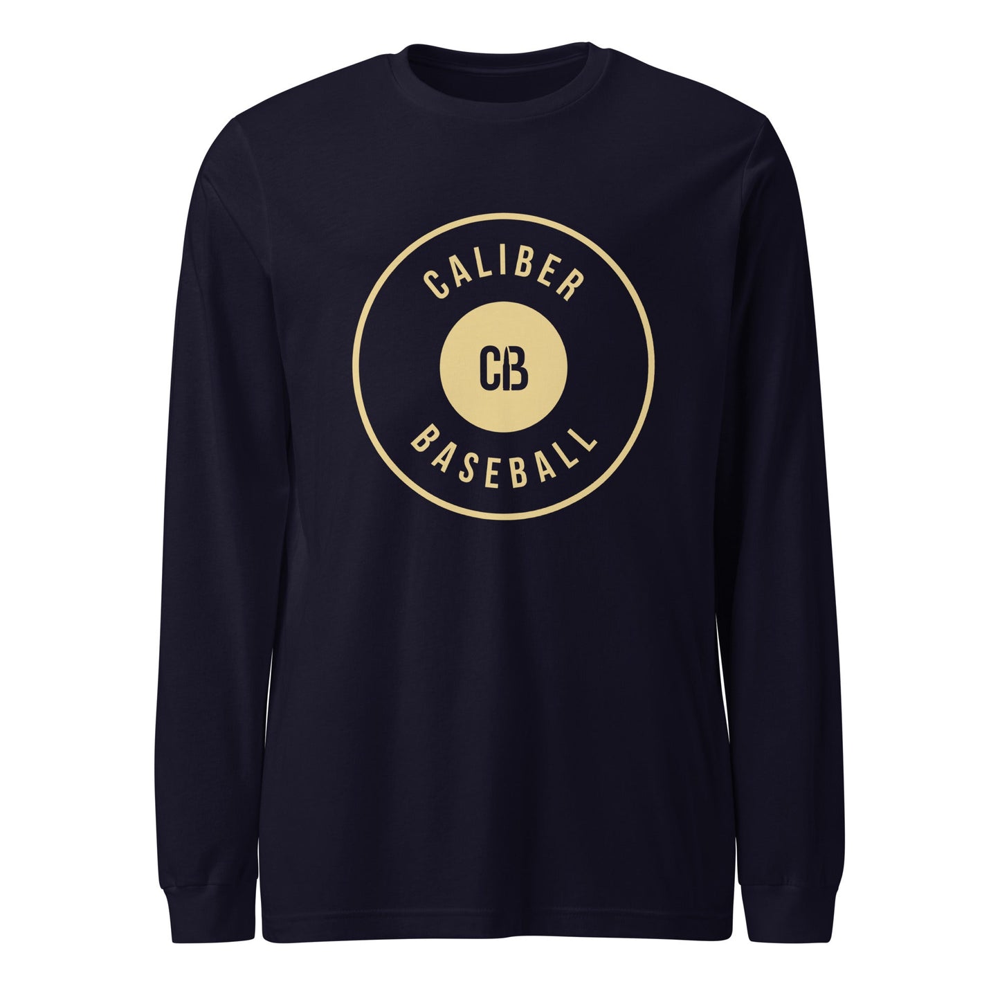 Performance | Long Sleeve Tee | Caliber Baseball | Crest Logo