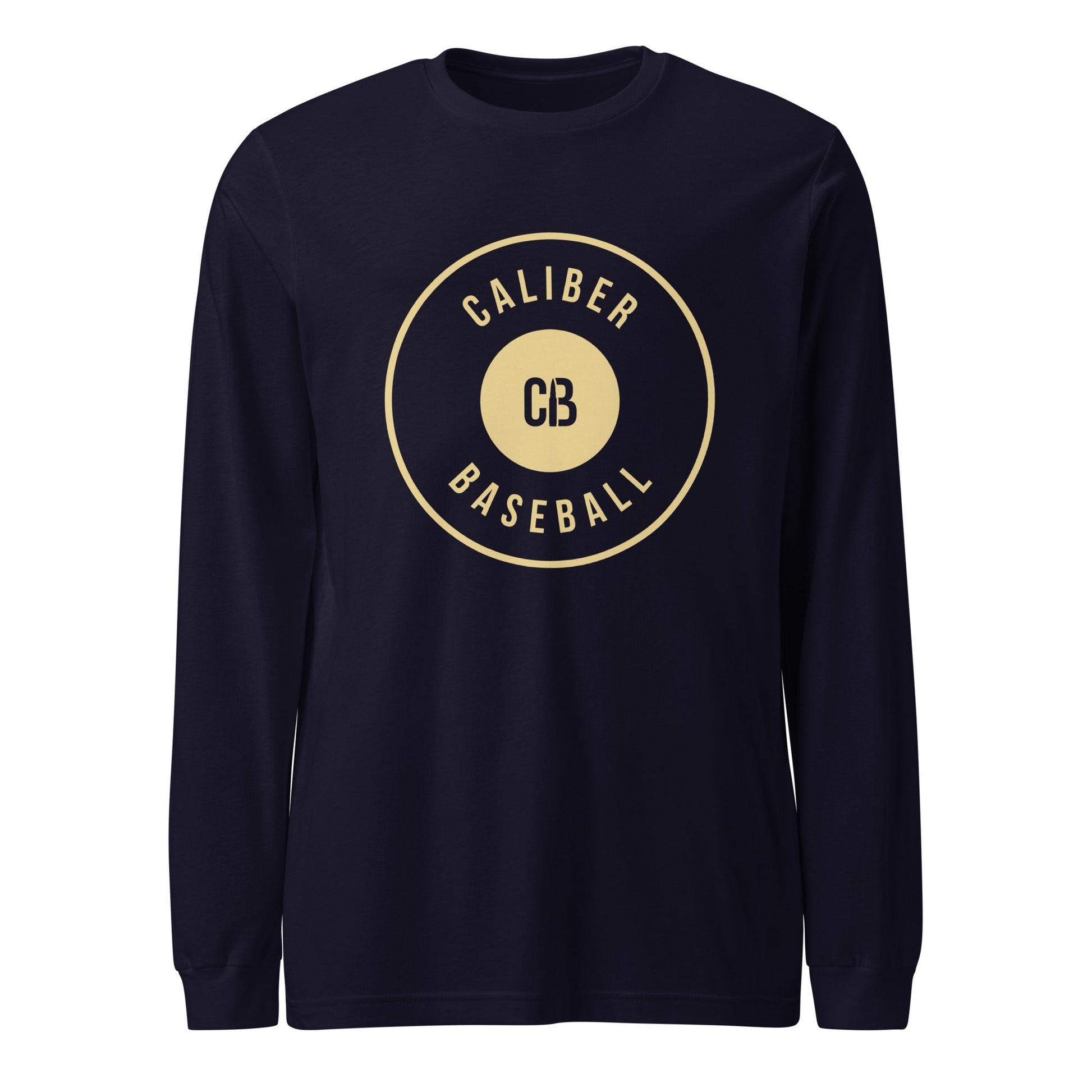 Performance | Long Sleeve Tee | Caliber Baseball | Crest Logo