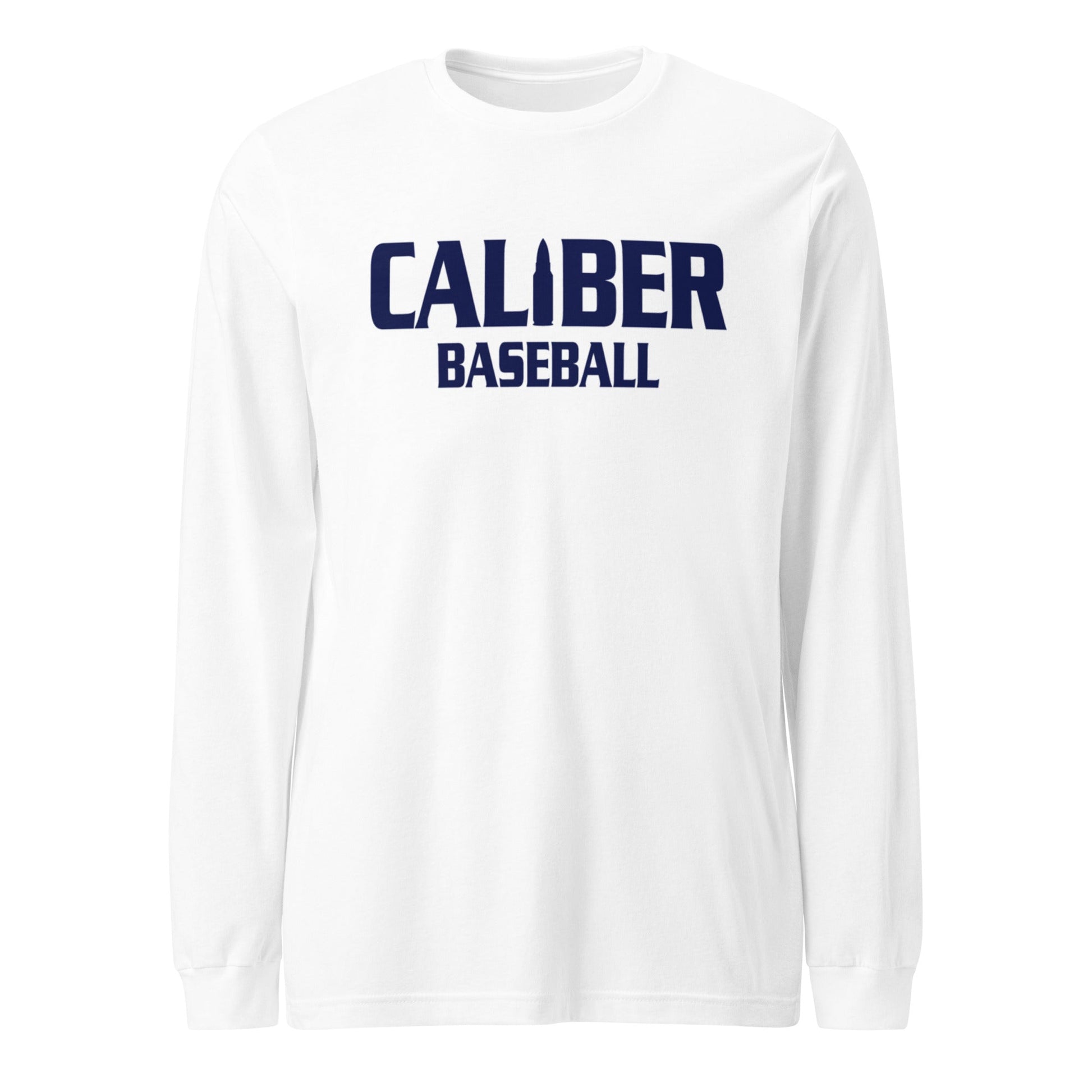 Performance | Long Sleeve Tee | Caliber Baseball | Varsity Script Logo
