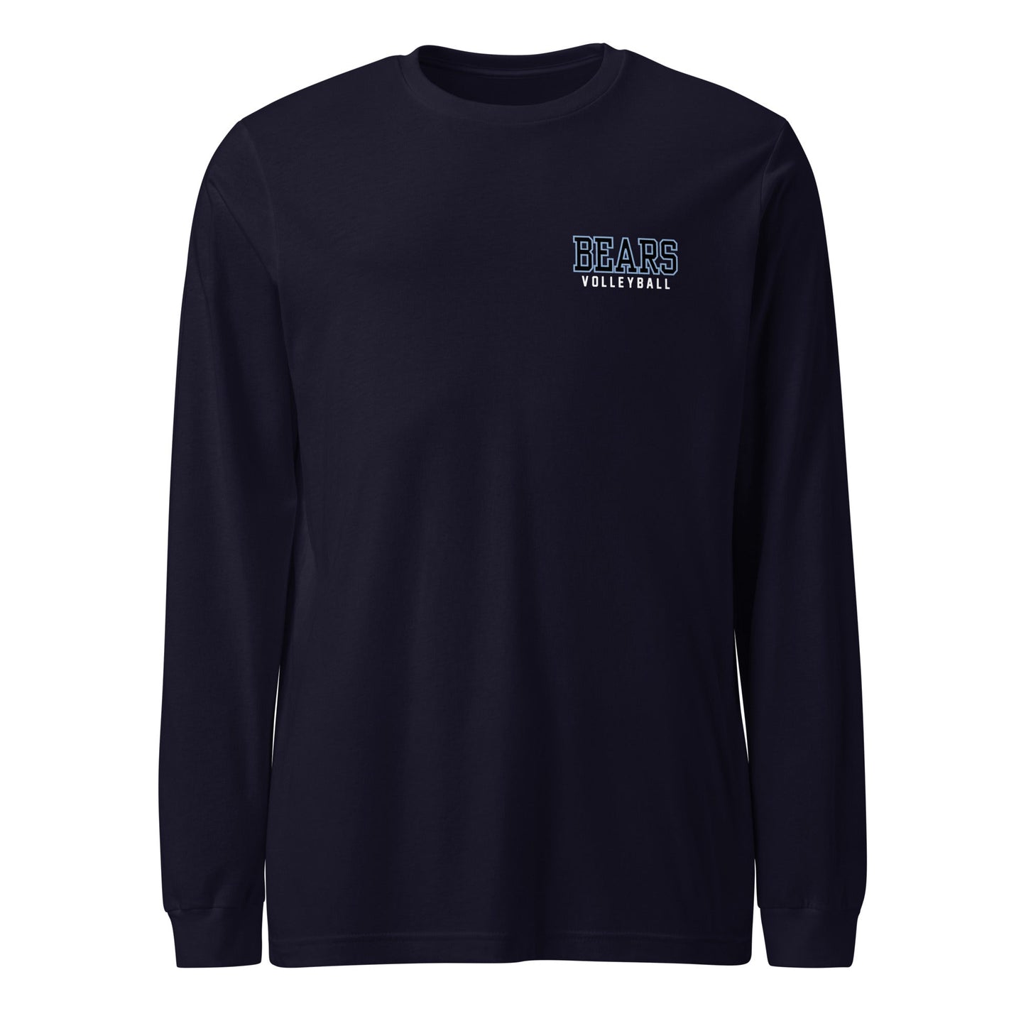 Performance | Long Sleeve Tee | Cambridge Volleyball | Block Bears Logo