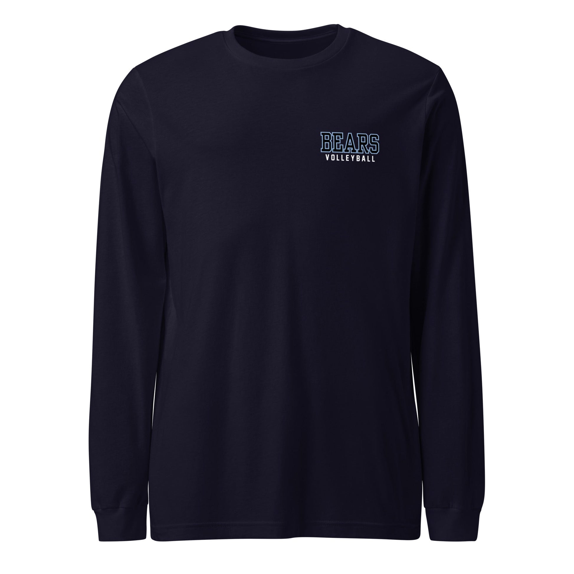 Performance | Long Sleeve Tee | Cambridge Volleyball | Block Bears Logo