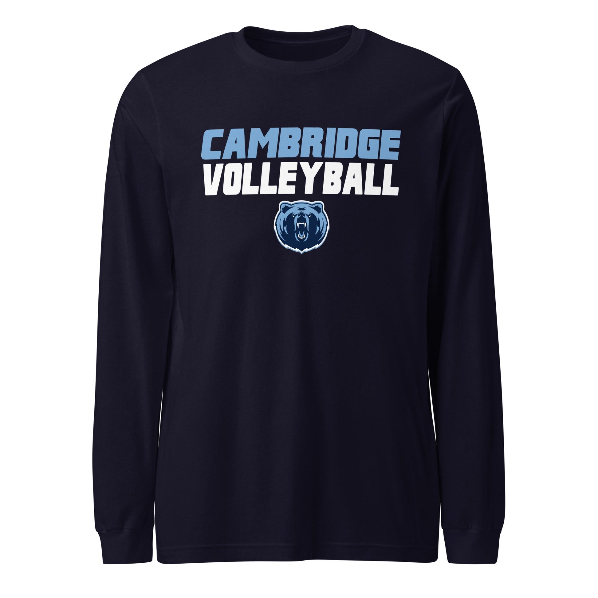 Performance | Long Sleeve Tee | Cambridge Volleyball | Modern Logo