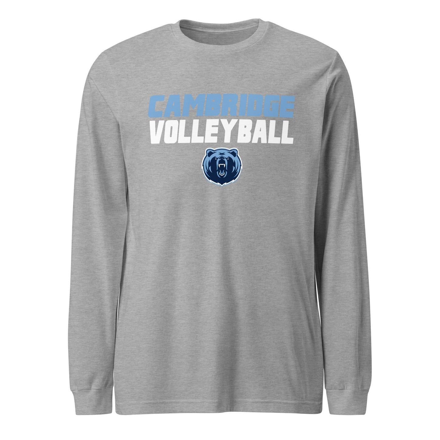 Performance | Long Sleeve Tee | Cambridge Volleyball | Modern Logo