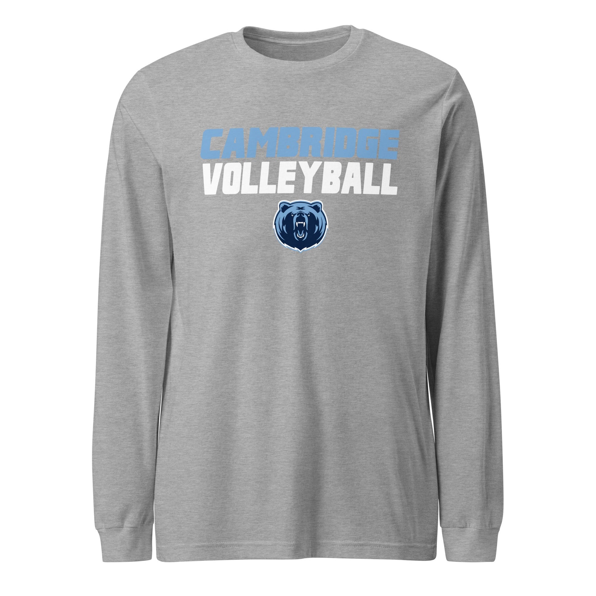 Performance | Long Sleeve Tee | Cambridge Volleyball | Modern Logo