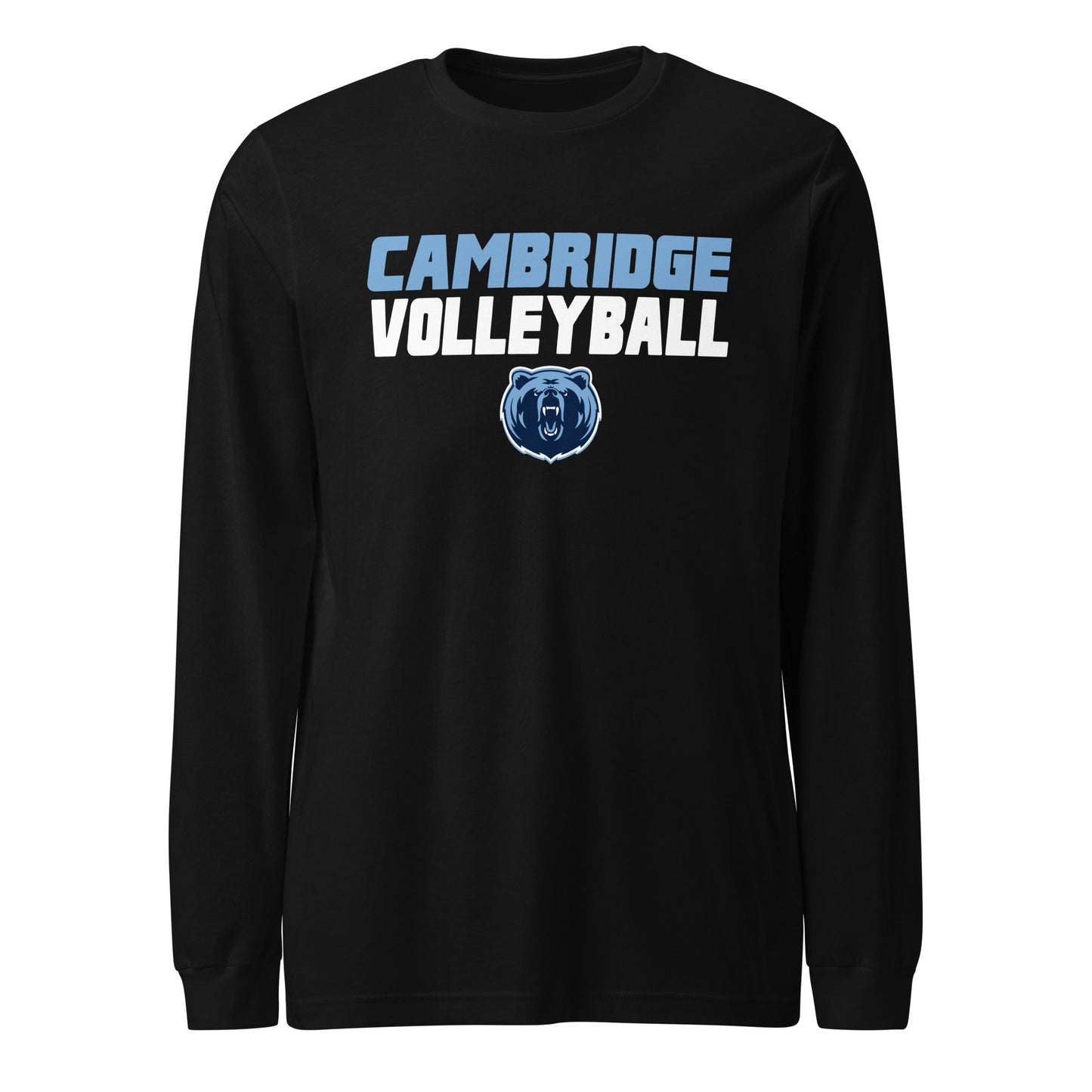Performance | Long Sleeve Tee | Cambridge Volleyball | Modern Logo