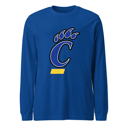 Performance | Long Sleeve Tee | Campbellsport Cougars | Crest Logo