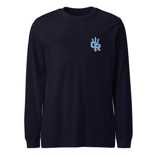 Performance | Long Sleeve Tee | Cape Riptides Baseball | Crest Logo