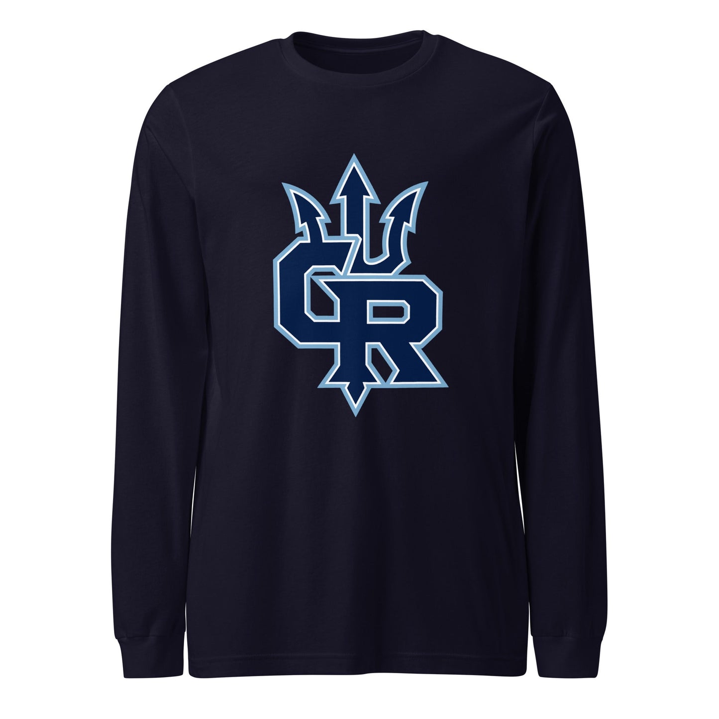 Performance | Long Sleeve Tee | Cape Riptides Baseball | Emblem Logo