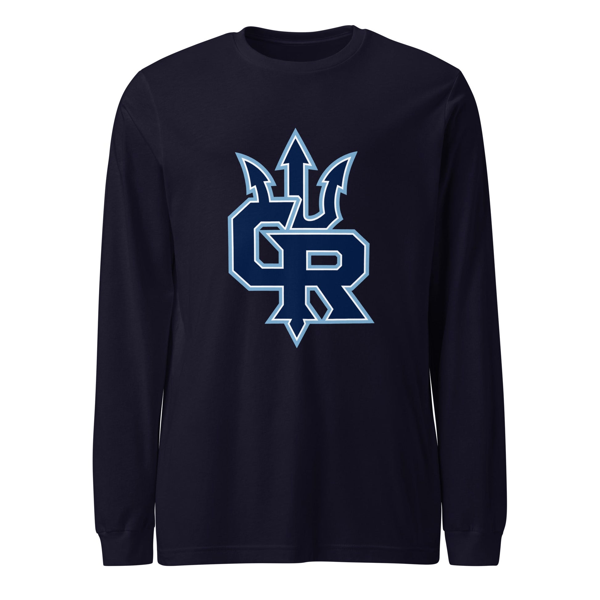 Performance | Long Sleeve Tee | Cape Riptides Baseball | Emblem Logo