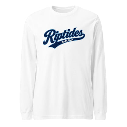 Performance | Long Sleeve Tee | Cape Riptides Baseball | Modern Script Logo