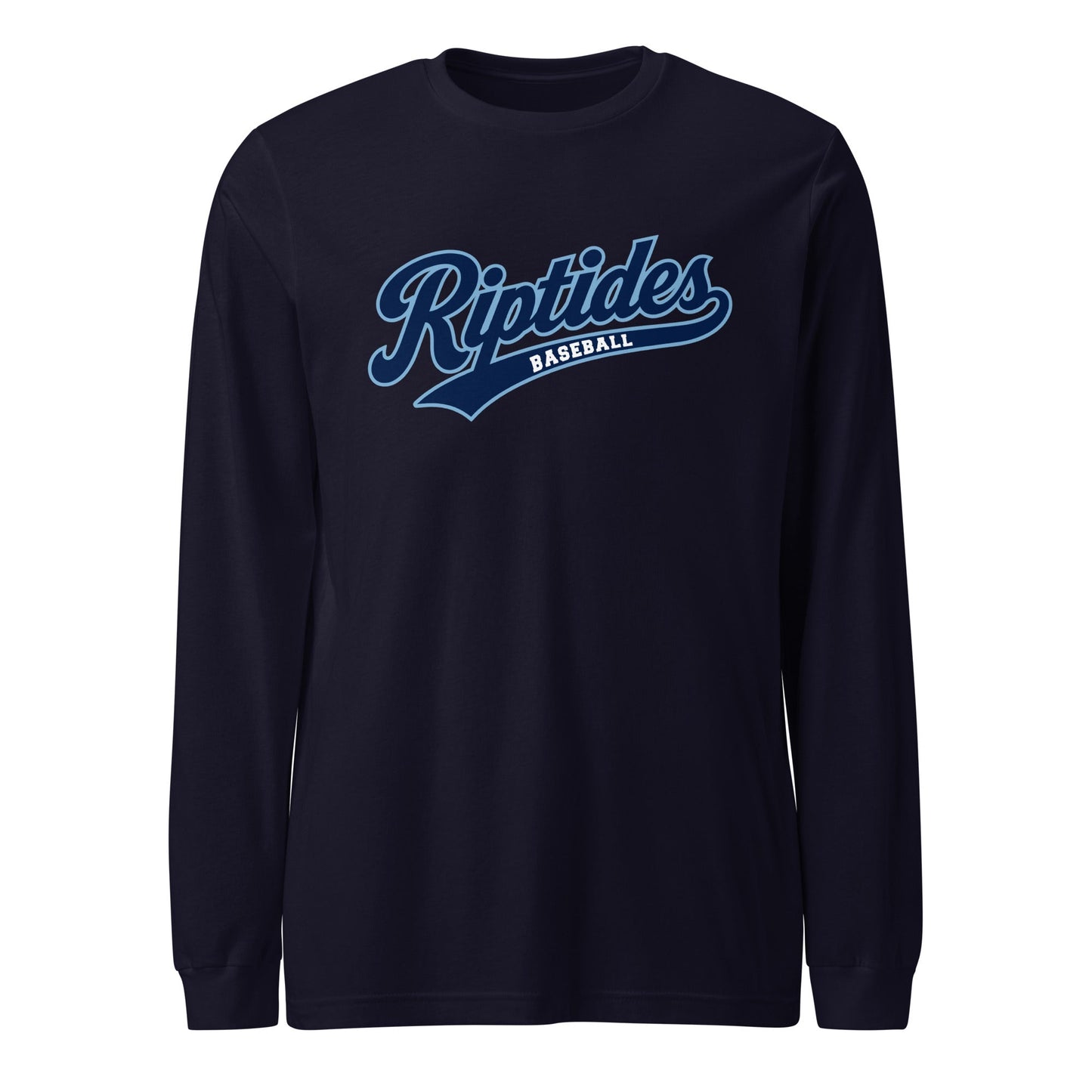 Performance | Long Sleeve Tee | Cape Riptides Baseball | Modern Script Logo